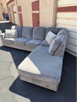 WITH DELIVERY sectional couch