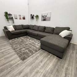 Gray Sectional Couch - Free Delivery