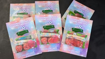 Custom Valentine's Day Jumbo Cards Any Character