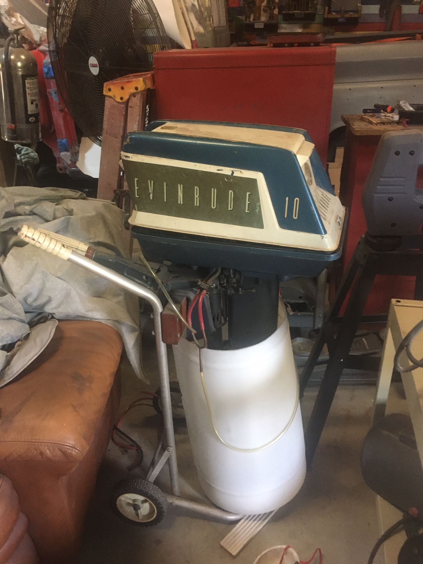 Evinrude 1959 10 hp outboard motor mod 10018