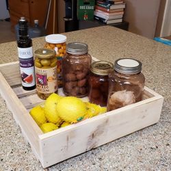 Rustic Crate For Decoration And Storage