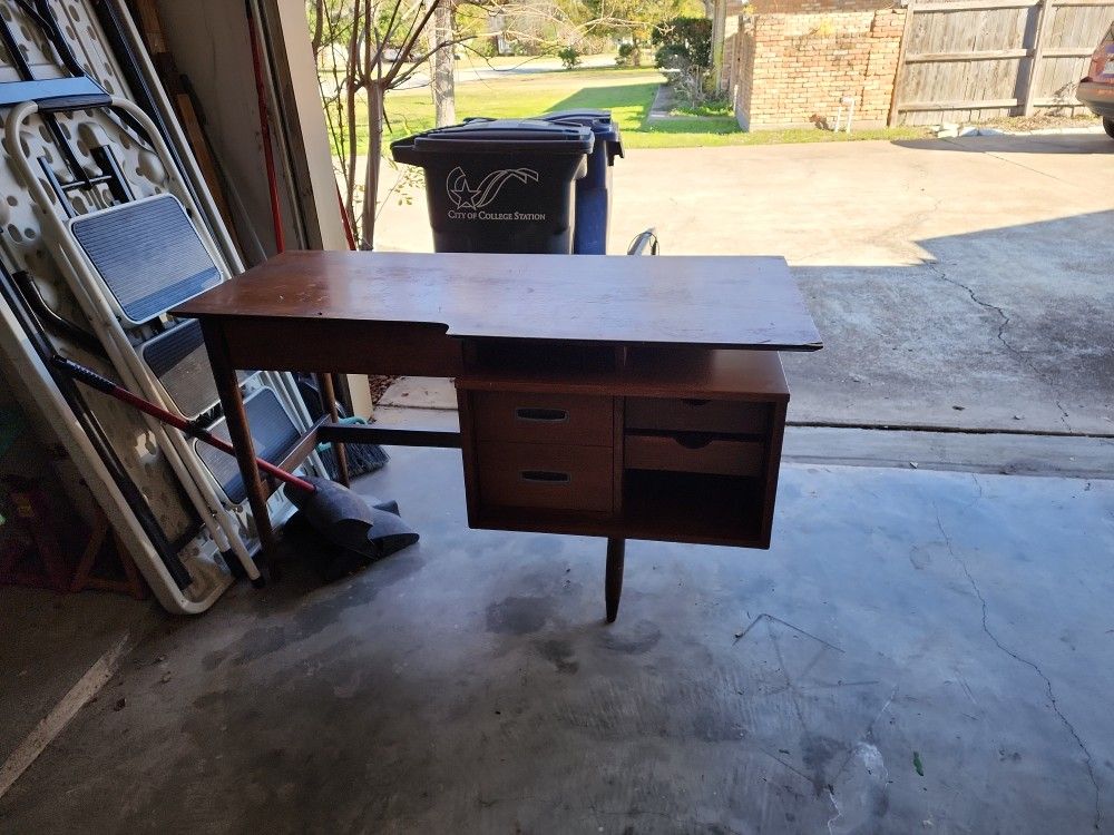 Retro Wooden Desk