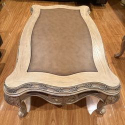 Matching Dining Table, With Coffee Table With End Table