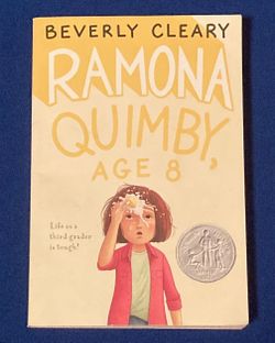 PB book Ramona Quimby Age 8 by Beverly Cleary 2020 revised edition illustrated