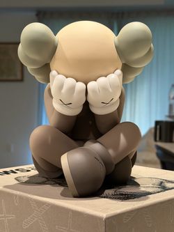 KAWS Separated Vinyl Figure Brown - Open Edition w/ Box