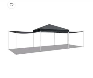 8'×8' CANOPY TENT WITH 2 SIDE WALLS