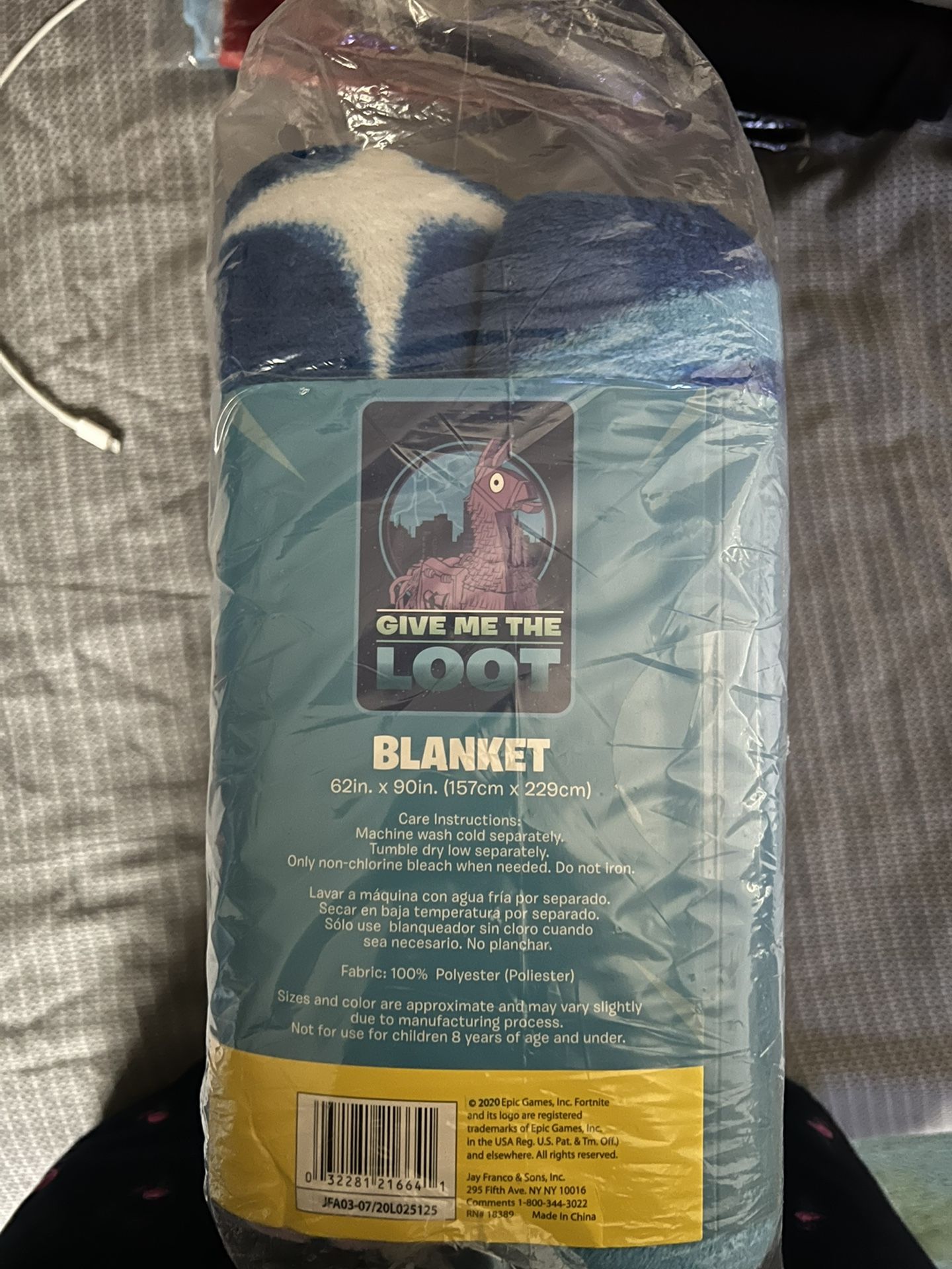 Fortnite “Boogie Bomb” Blanket