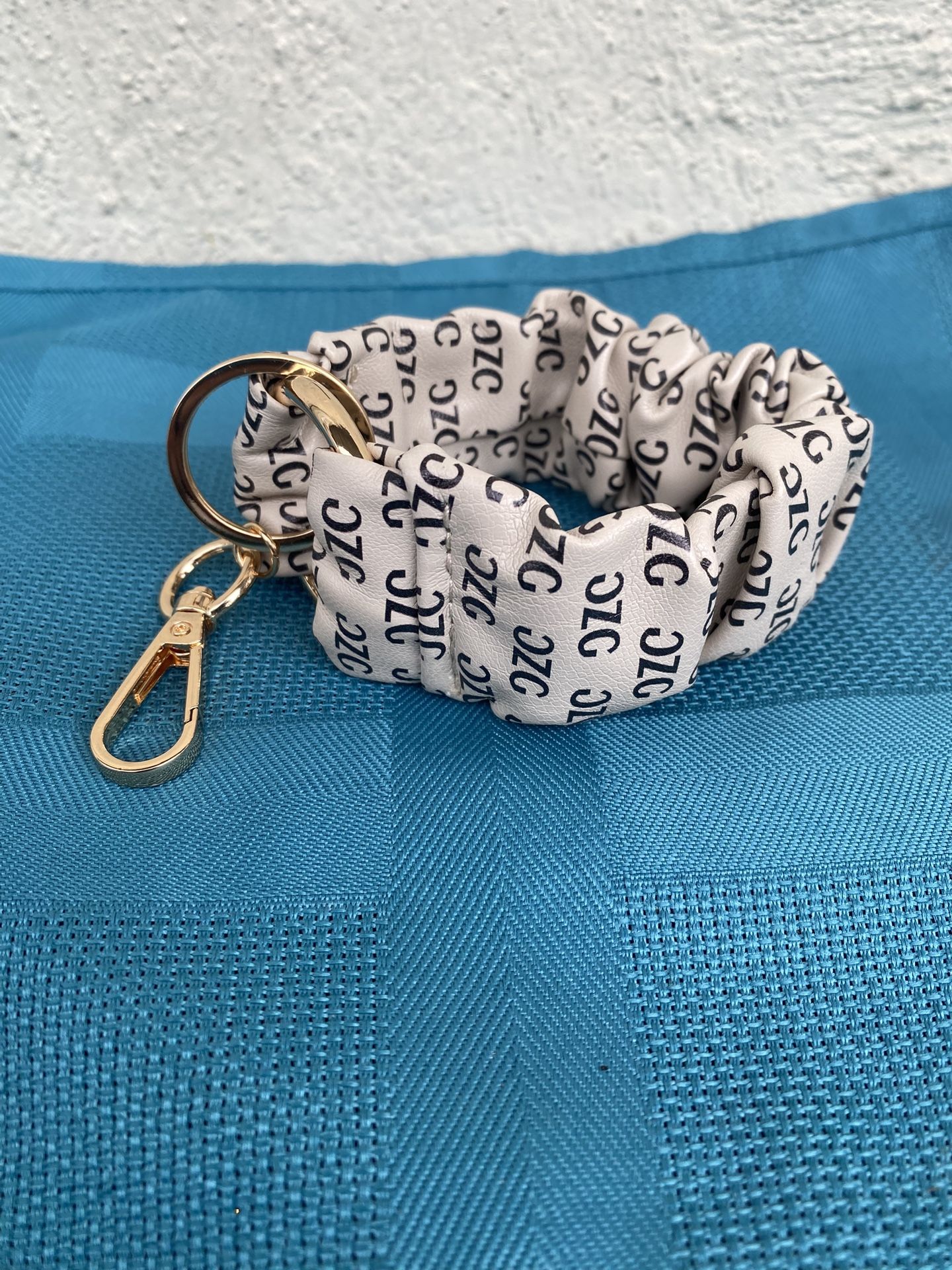 Scrunchie Keychain Wristlet 