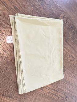 sage green table cloth