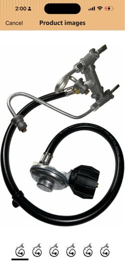 Weber for Weber Part 80390 Manifold Gas Valve and Hose Regulator Q 300 Series