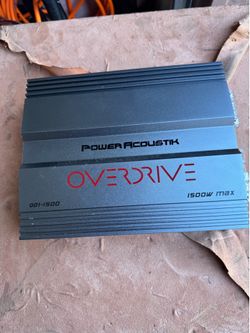 Power acoustik amp