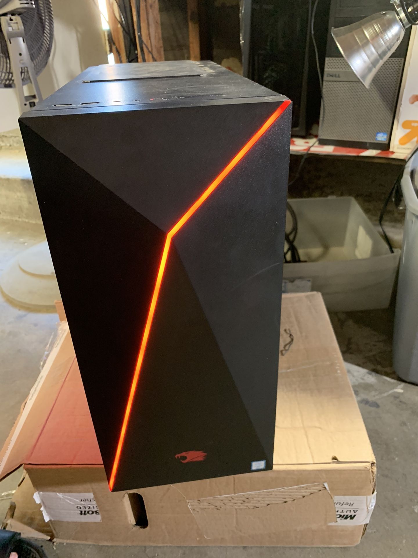 PC GAMING RYZEN 7-2700 -32GB-GPU RX480 / 256GB SSD AND 1TB HDD