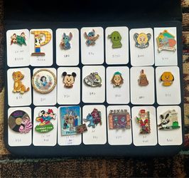 Disney pins for sale or trade