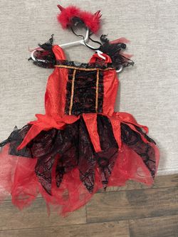 Little Girls Devil Costume