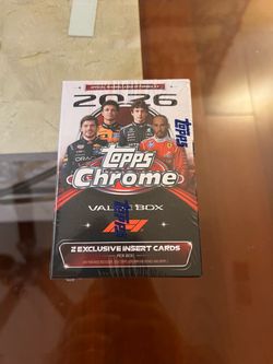 2026 Topps Chrome Formula 1 Value Box