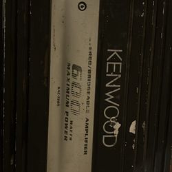 Kenwood Amp