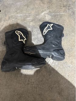 Alpinestars SMX-5 Vented Motorcycle Boots - Men’s Size 9.5 (EU 44) | Good Condition