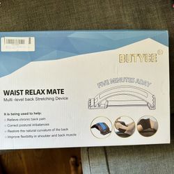 Waist Relax Mate Multi Level Back Stretching Device