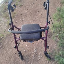 Medline walker/roller with brakes