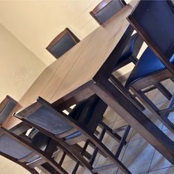Table And 6 Chairs