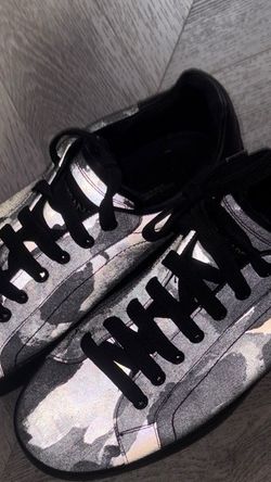Reflective Camo Low Top Sneaker Left