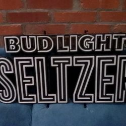 Budlight Seltzer Sign 
