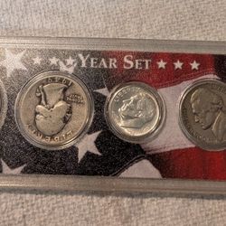 1949 Coin Set 3 Of Them Are Silver