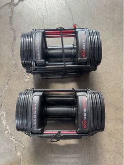 Power Block EXP 5-50LBS (2) Adjustable dumbbells