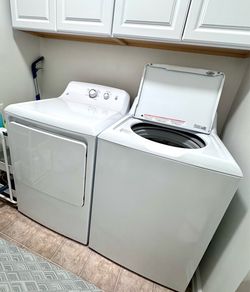 GE washer and dryer