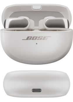 Bose Ultra Open Earbuds, White Smoke