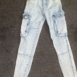 Boohooman Skinny Cargo Jeans.