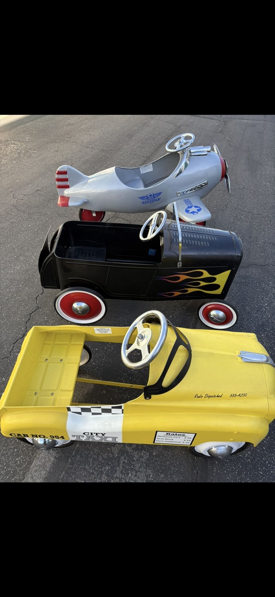 Vintage Pedal Cars & Airplane (3)