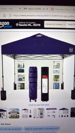 Fuscia ( Purple ) 10x10 - Pop Up Canopy Tent
