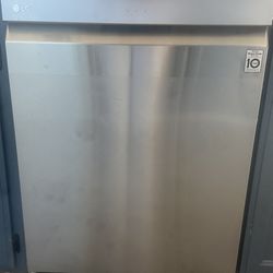 LG Dishwasher With Top 3rd Rack Very Quiet Works Very Well 