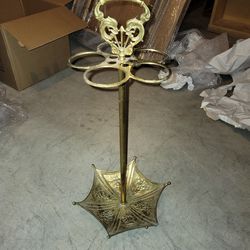 Antique Brass Umbrella Stand - $100 OBO