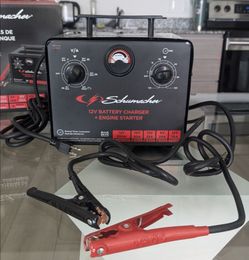Schumacher
Schumacher SC1667 Timer Controlled Battery Charger and Jump Starter, 6/12 V, 250 A