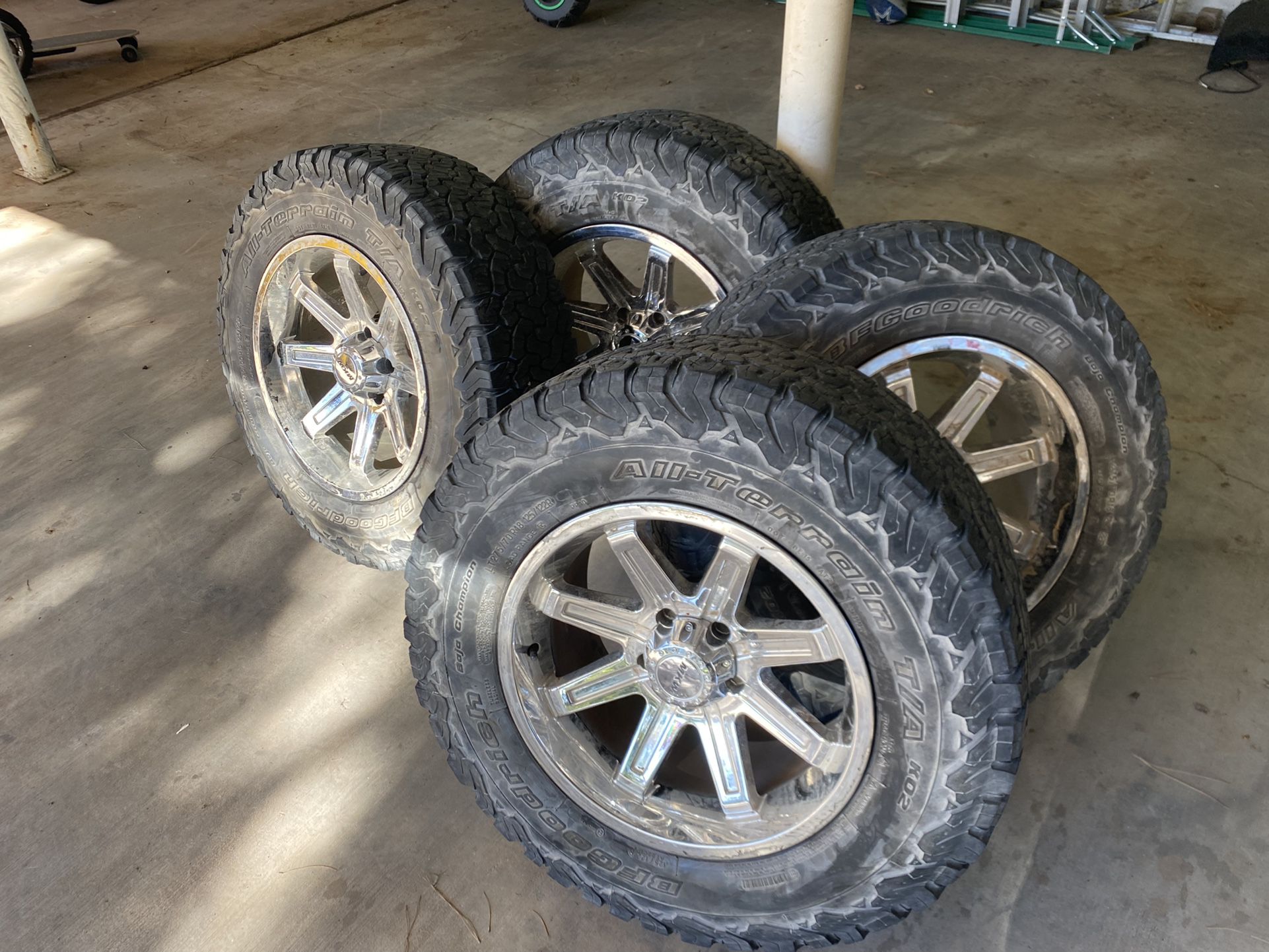 18” Wheels BFGoodrich KO2 Tires