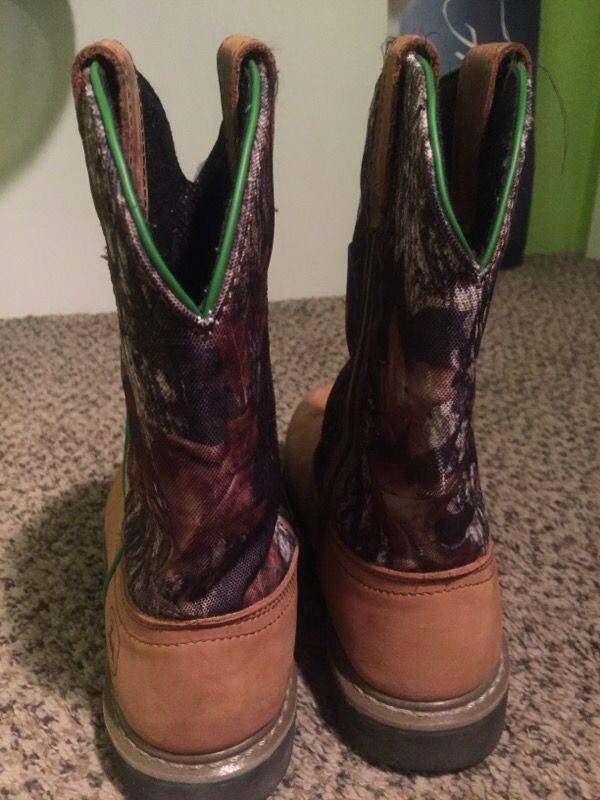 John deere cheap camo boots