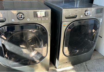 LG set Whasher and Drayer electric