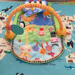 Musical Piano Activity Play Gym Mat