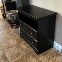 Small Black Dresser Or Night Stand 