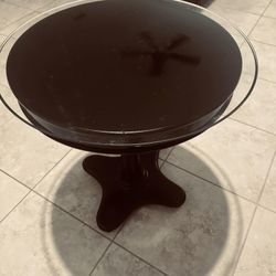 Glass Top Table