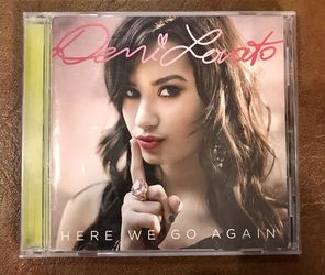 Demi Lovato CD Here We Go Again