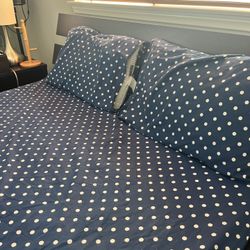 Ikea Bed Frame And Night Stand (Read Description)
