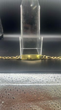 14K Blank ID Bracelet