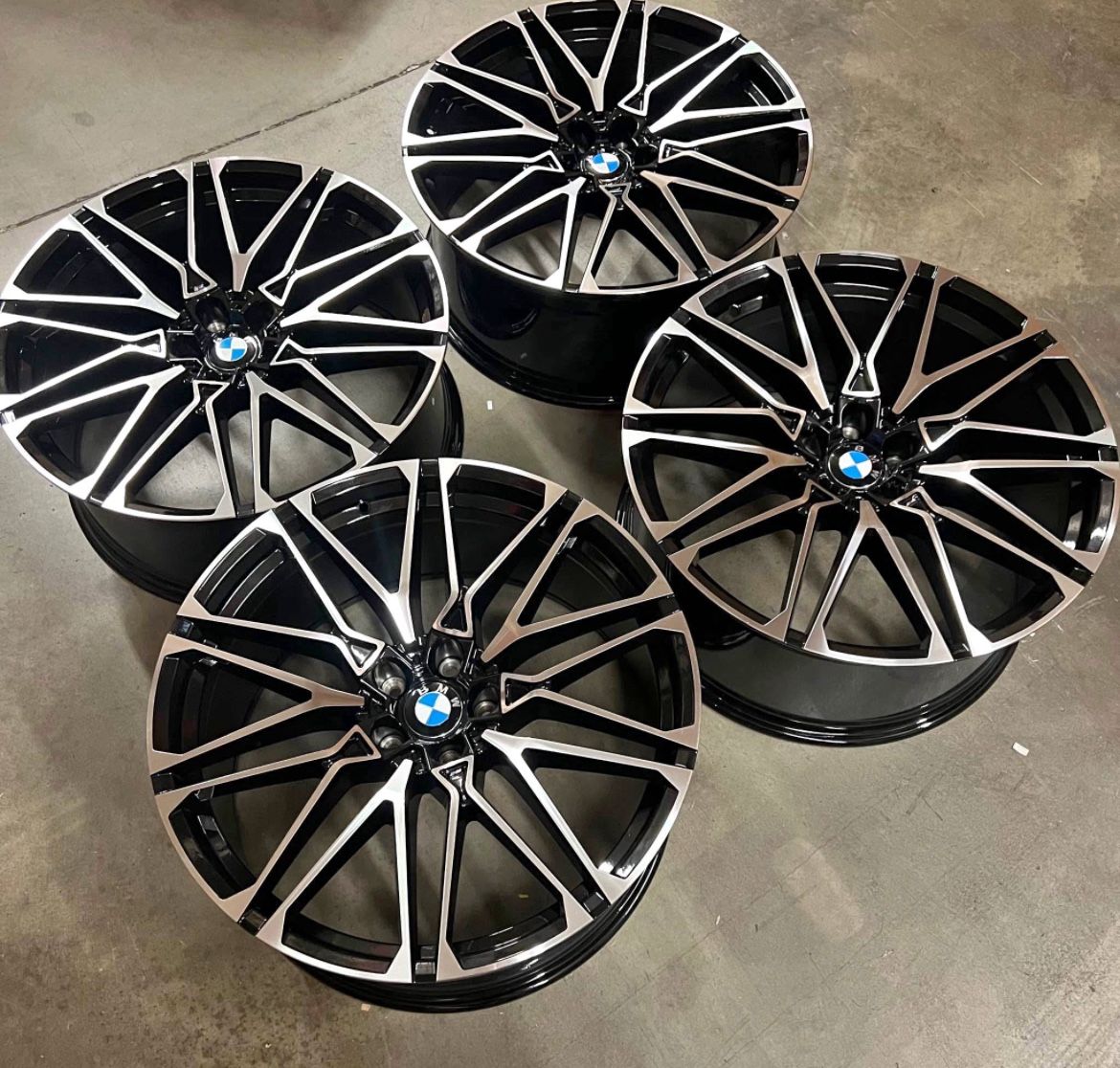 New 22 Inch M-Sport X5 Style Rims Wheels for BMW 22x9.5 +37, 22x10.5 +43 (5x120)