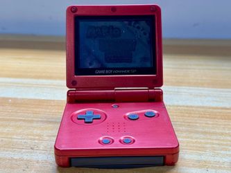 Gameboy advance sp red