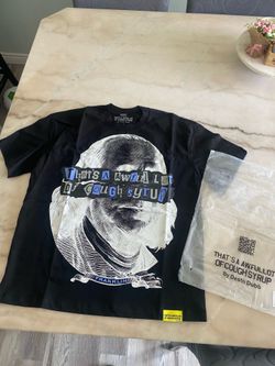 that’s how I feel a lot of cough syrup black Franklin T-shirt