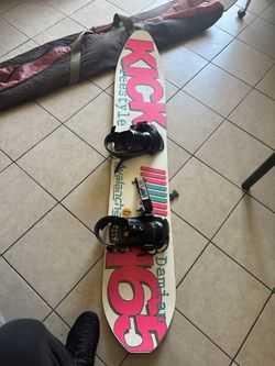 Avalanche Vintage 1989 Kick Damian Snowboard 165