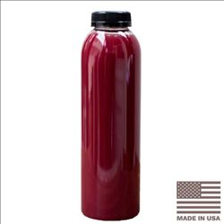 16 oz NEW Round Clear Recyclable Bottles | 362 count w/ caps